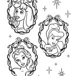 Coloriage A Imprimer Génial Coloriage Princesses Disney à Imprimer