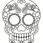Coloriage À Imprimer Génial Coloriage Tête De Mort Mexicaine 20 Dessins à Imprimer