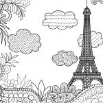 Coloriage À Imprimer Nice Coloriage à Imprimer La Tour Eiffel De Paris