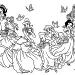 Coloriage À Imprimer Princesse Disney Frais Toutes Les Princesses Disney Retour En Enfance
