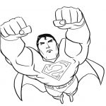 Coloriage À Imprimer Super Héros Frais Coloriage Super Heros Superman à Imprimer Et à Colorier