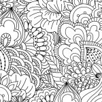 Coloriage Adulte À Imprimer Nouveau Coloriage Fleurs Adulte Pattern Zentangle Dessin
