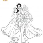 Coloriage En Ligne Princesse Disney Génial Coloriage Princesse Disney à Imprimer En Ligne