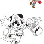 Coloriage Halloween Disney Luxe Coloriage Halloween Disney Mickey Mouse Pirate Dessin