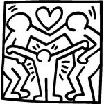 Coloriage Keith Haring Luxe 14 Magnifique Keith Haring Coloriage Image In 2020