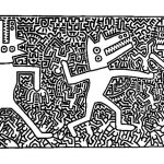 Coloriage Keith Haring Nice Coloriage Keith Haring Coloriages Pour Enfants