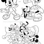 Coloriage Mickey Luxe Dessin à Colorier Personnage Mickey