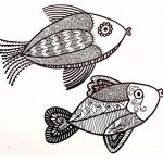 Coloriage Poisson Nouveau Art Therapy Coloring Page Fishes 3