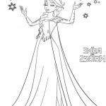 Coloriage Princesse À Imprimer Élégant Coloriage Princesse Elsa Dessin