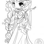 Coloriage Princesse Luxe Scottish Elf Princess Return To Childhood Adult Coloring