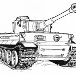Imprimer Un Coloriage Nice Coloriage à Dessiner Tank Militaire