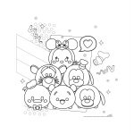 Tsum Tsum Coloriage Unique Disney Tsum Tsum Coloring Pages At Getdrawings