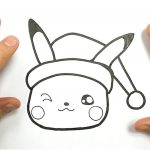 Coloriage A Dessiner Génial Ment Dessiner Pikachu Kawaii Pour NoËl