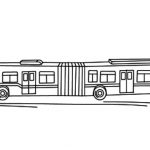 Coloriage Bus Luxe Folding Bellows City Bus Coloring Pages Netart