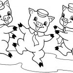 Coloriage Cochon Élégant Coloriage204 Coloriage Les Trois Petits Cochons