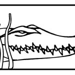 Coloriage Crocodile Élégant Coloriage Crocodile 59 Animaux – Coloriages à Imprimer