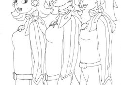 Coloriage Daisy Meilleur De Rosalina Peach and Daisy Coloring Pages Coloring Home