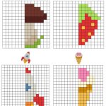 Coloriage De Pixel Nouveau Symétrie Par Le Pixel Art Lulu La Taupe Jeux Gratuits