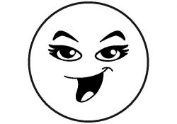 Coloriage De Smiley Inspiration Coloriage De Smiley Fille Pour Colorier Coloritou