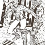 Coloriage De Spiderman Frais Spiderman To For Free Spiderman Kids Coloring Pages