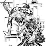 Coloriage De Spiderman Meilleur De Spiderman Vs Venom Coloring Pages At Getcolorings