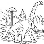 Coloriage Dinosaure Gratuit Élégant Coloriage204 Coloriage Dinosaure Gratuit