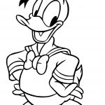 Coloriage Donald Génial Coloriage Donald Duck à Imprimer