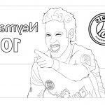 Coloriage Football Nouveau Neymar Jr 1 Olympic & Sport Adult Coloring Pages