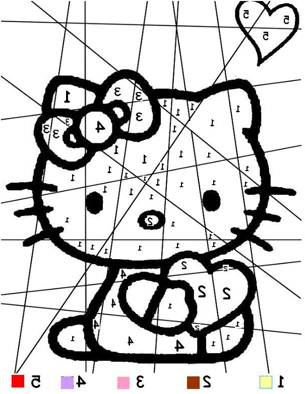 Coloriage Hello Kitty Frais Coloriage A Imprimer Coloriage Magique Hello Kitty Coeur
