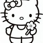 Coloriage Hello Kitty Nice Coloriages Hello Kitty