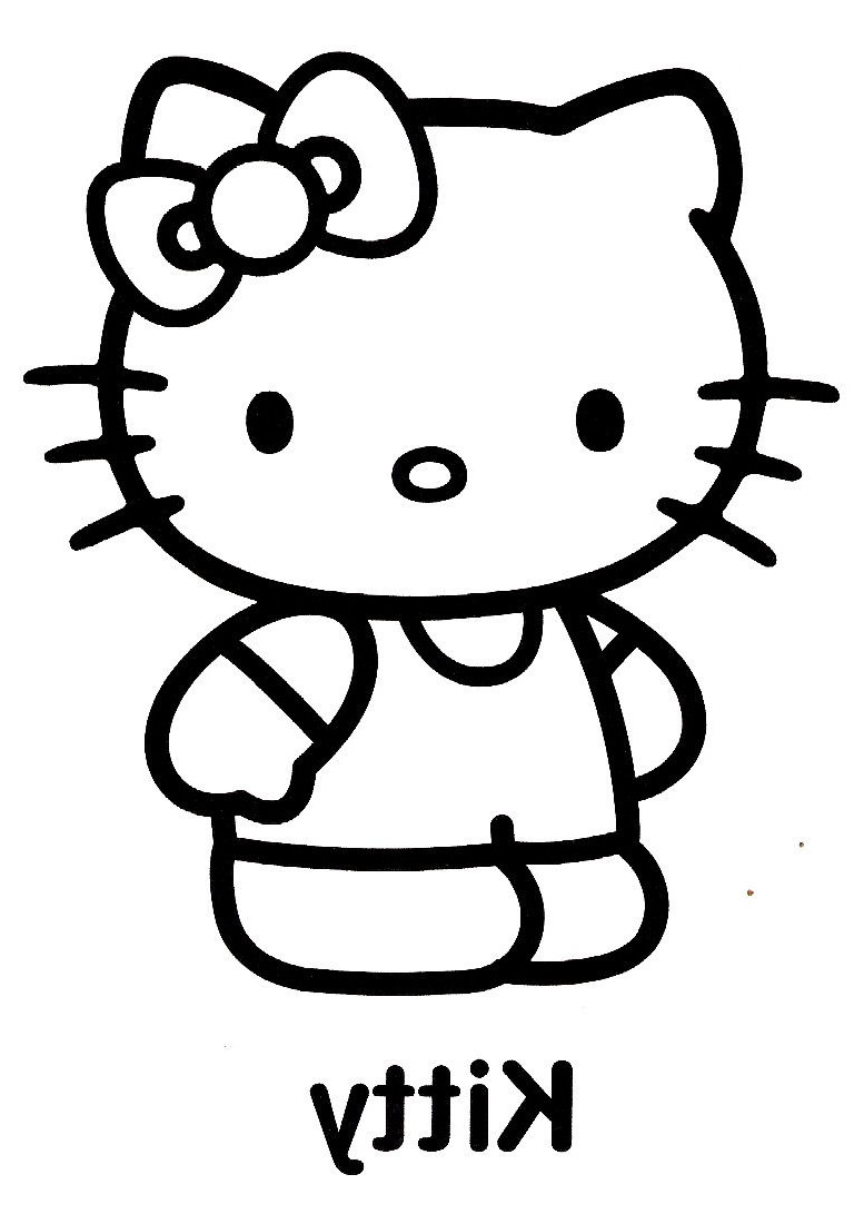 Coloriage Hello Kitty Unique Coloriages Hello Kitty