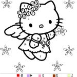 Coloriage Magique A Imprimer Gratuit Meilleur De Coloriage A Imprimer Coloriage Magique Hello Kitty Ange