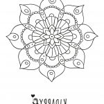 Coloriage Mandala Fleur Inspiration Mandala Fleur – Kidappy