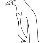 Coloriage Pingouin Luxe Coloring Penguin