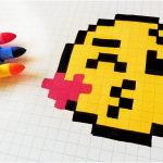 Coloriage Pixel Art Inspiration Handmade Pixel Art How To Draw A Emoji Pixelart