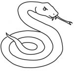 Coloriage Serpent Élégant Coloriage à Dessiner Serpent Cobra