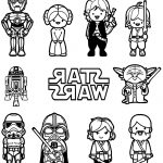 Coloriage Star Wars Luxe Petits Personnages Star Wars Coloriage Star Wars