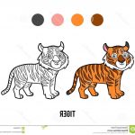 Coloriage Tigre Génial Coloriage Tigre