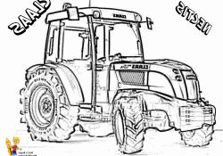 Coloriage Tracteur Inspiration Brawny Tractor Coloring Free