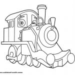 Coloriage Train Élégant Dessin Train Thomas Imprimer