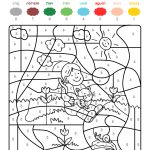 Enfant Coloriage Luxe Coloriage Magique D Un Enfant Et Sa Mascotte