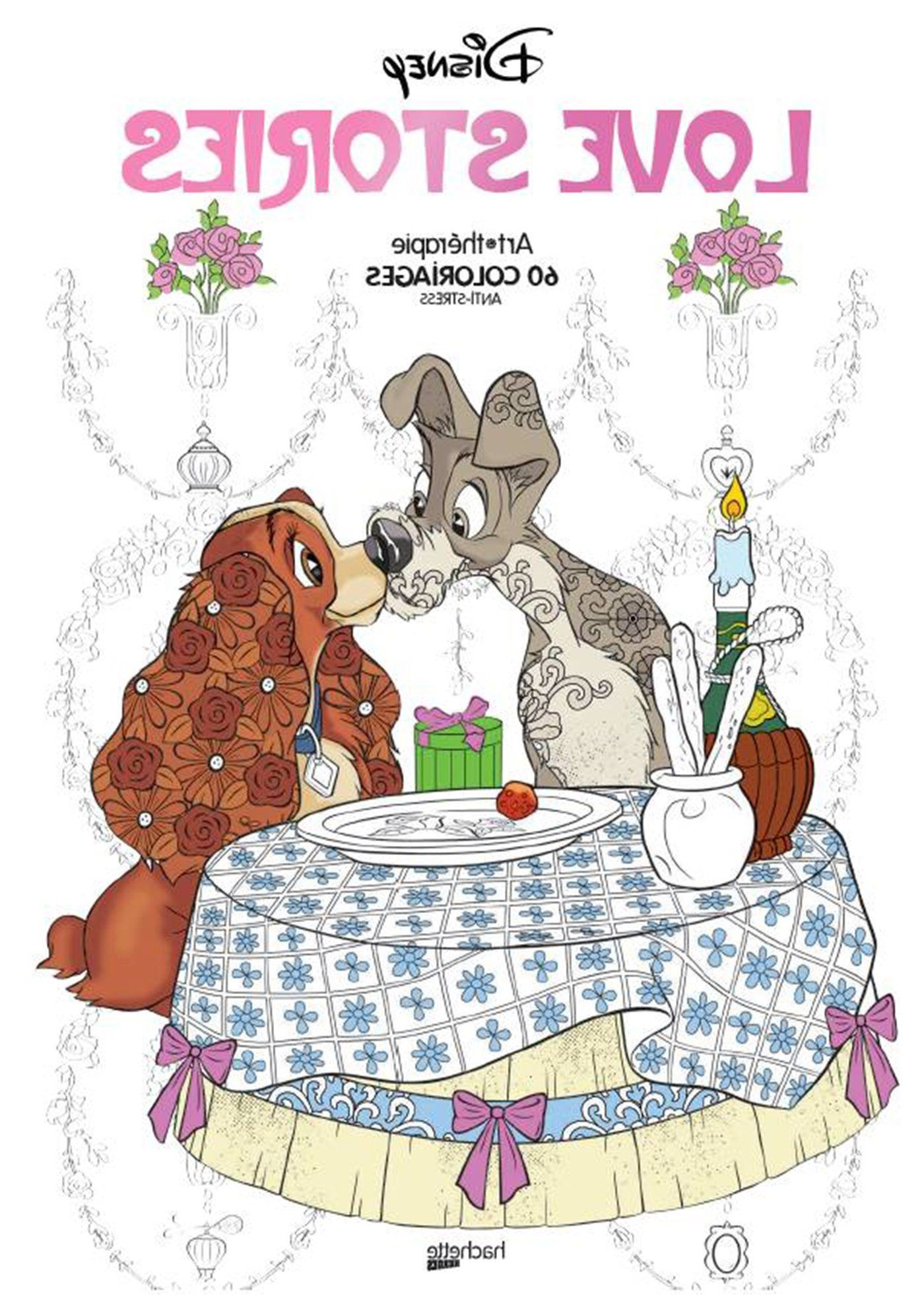 Livre Coloriage Disney Élégant Disney Love Stories tome 1