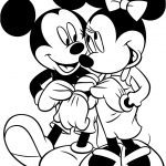Mickey Coloriage Inspiration Coloriage De Mickey Et Minnie A Imprimer