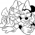 Minnie Mouse Coloriage Élégant Coloriage Minnie Mouse Et Daisy Duck à Imprimer Sur