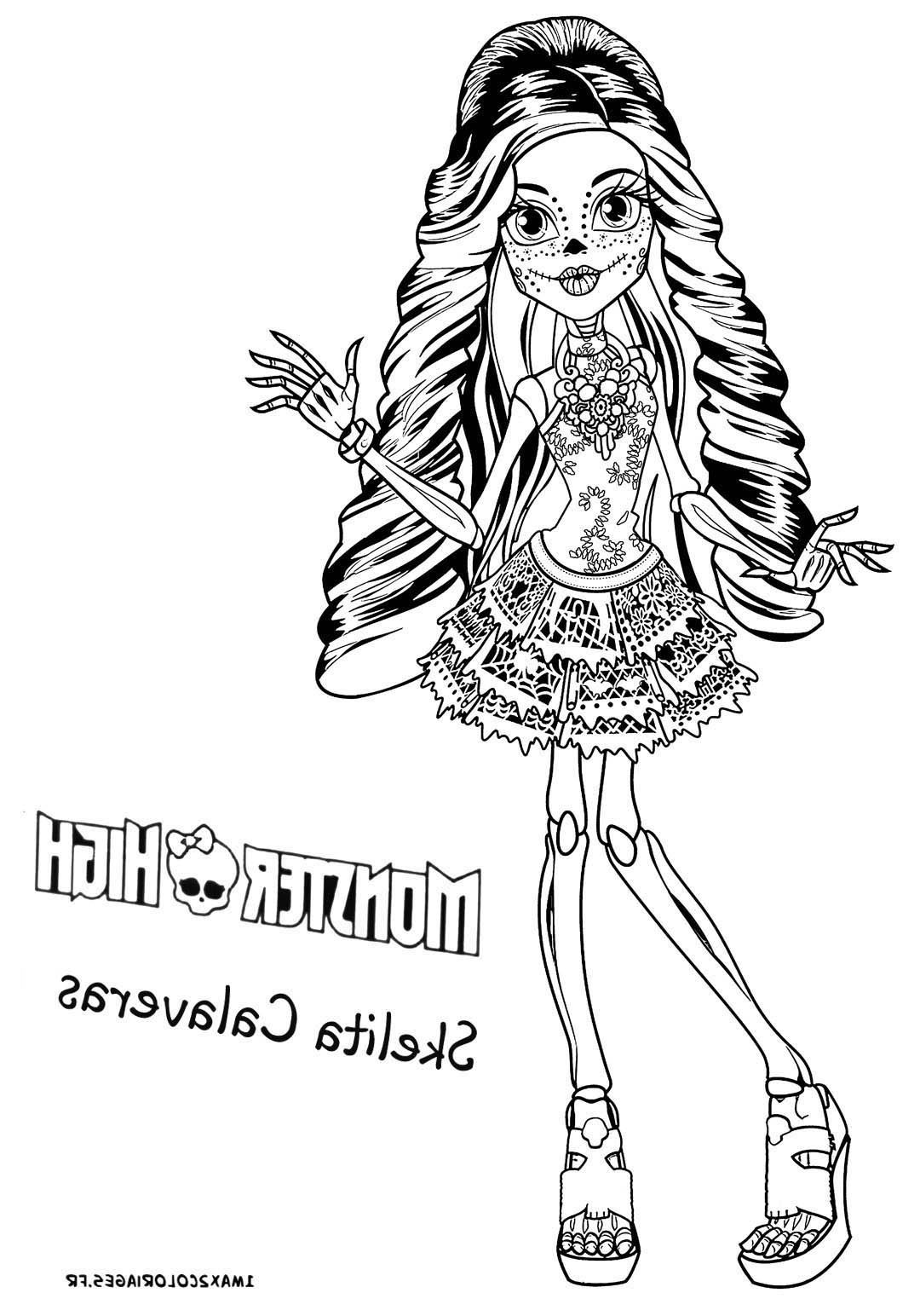 Monster High Coloriage Génial Monster High Free to Color for Kids Monster High Kids