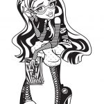 Monster High Coloriage Nouveau Coloriage Monster High Ghoulia Yelps Pose Dessin