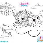 123 Coloriage Luxe Coloriages Shimmer & Shine