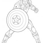 Captain America Coloriage Inspiration Avengers Captain America 0