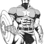 Captain America Coloriage Luxe Free Coloring Pictures Of Captain America