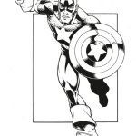 Captain America Coloriage Nouveau 128 Dessins De Coloriage Captain America à Imprimer